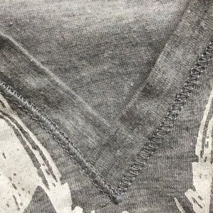 Hooded Grey Ombré V- neck T-shirt size 18/20